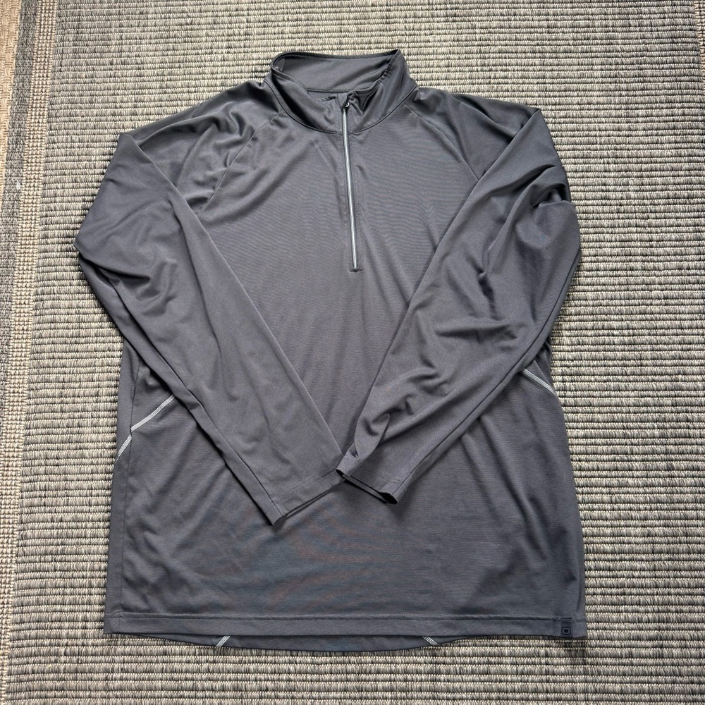 OGIO Gray Men's Quarter-Zip Sweatshirt